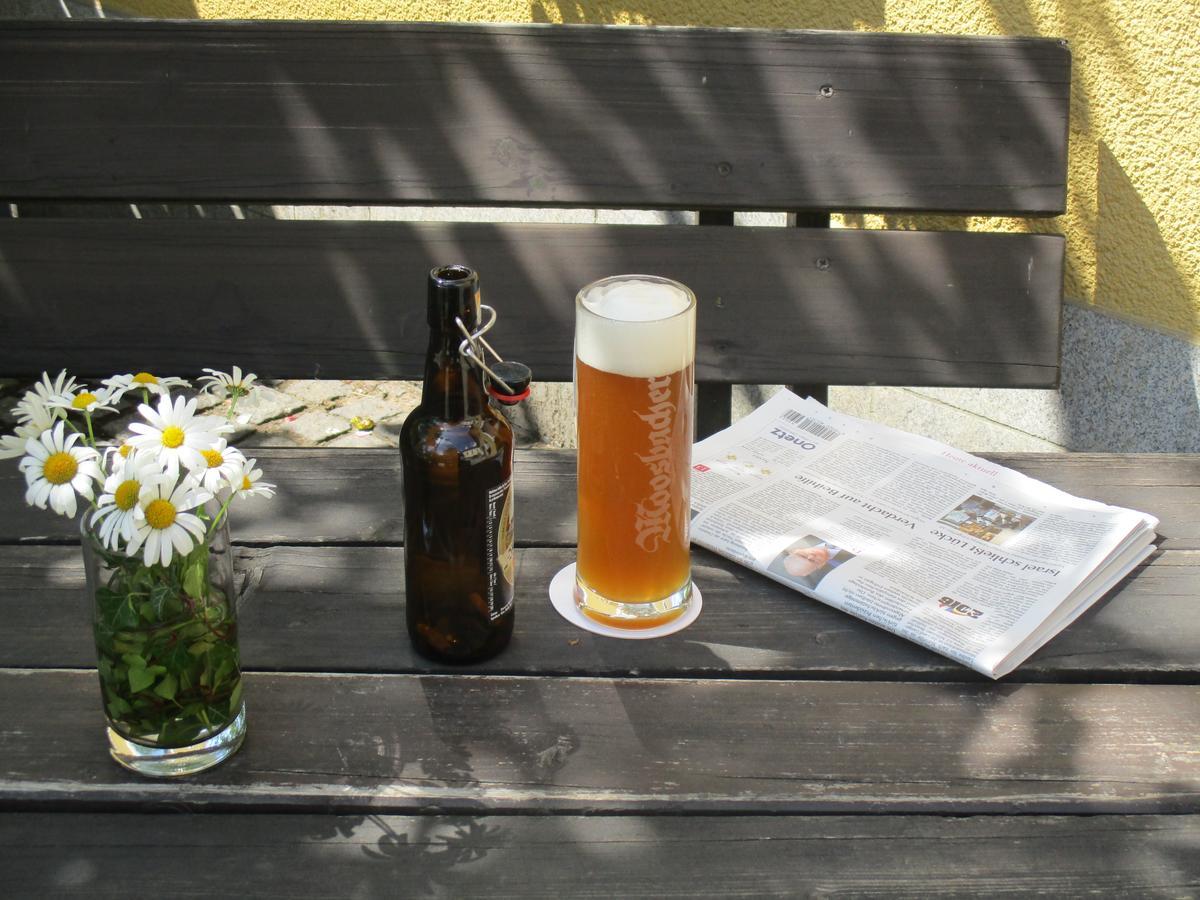 Landgasthof Zum Goldenen Loewen Moosbach  Buitenkant foto